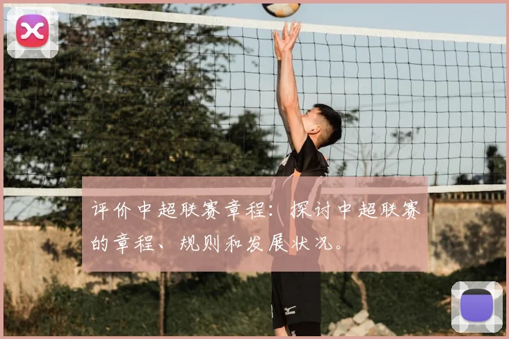 评价中超联赛章程：探讨中超联赛的章程、规则和发展状况。